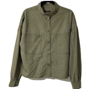 SANCTUARY Standard Surplus Army Green Jacket Women’s Size Medium NWOT.
